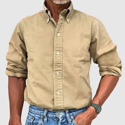 Logan™ Vintage Long-Sleeve Shirt - Nagaia